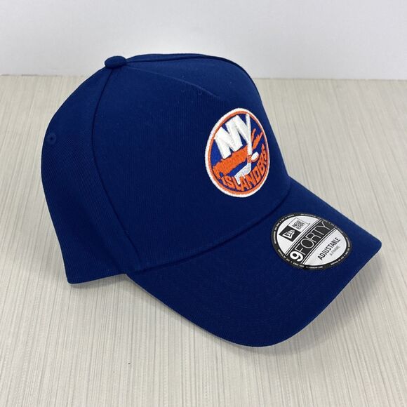 New Era Adult New York Islanders Blue 9Forty A-Frame Snapback Adjustable Hat NEW - Picture 4 of 6
